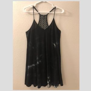 Tie-Dye Y-Back Mini Dress
